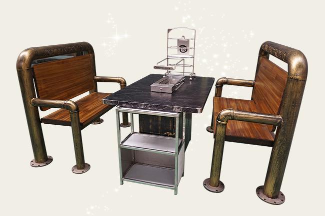 自動翻轉(zhuǎn)燒烤機